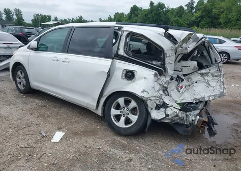 2011 Toyota Sienna Le из США, поврежденный, VIN 5TDKK3DC5BS031348